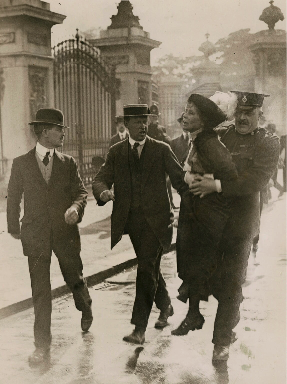Arresto di Emmeline Pankhurst